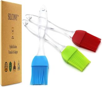7" Silicone Basting Pastry Brush - Perfect for Oil Butter Spread, Marinades, Baste, BBQ, Grill, Cooking - BPA Free, Food Grade Material